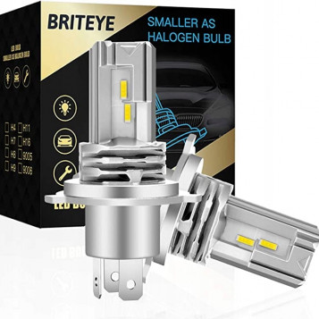 Reflektor samochodowy Briteye, żarówka LED H4
