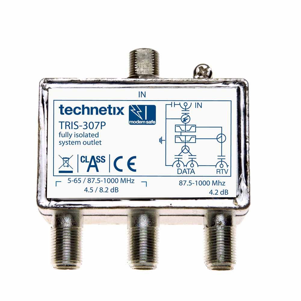 Rozdzielacz sygnału zwrotnica multimedialna Technetix TRIS 307P