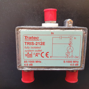 TRATEC TRIS 212E – rozdzielacz sygnału zwrotnica (używany)