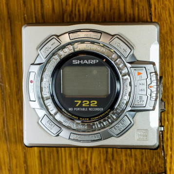 Sharp 722 MD-MS722H – mobilny dysk audio mini (używany)
