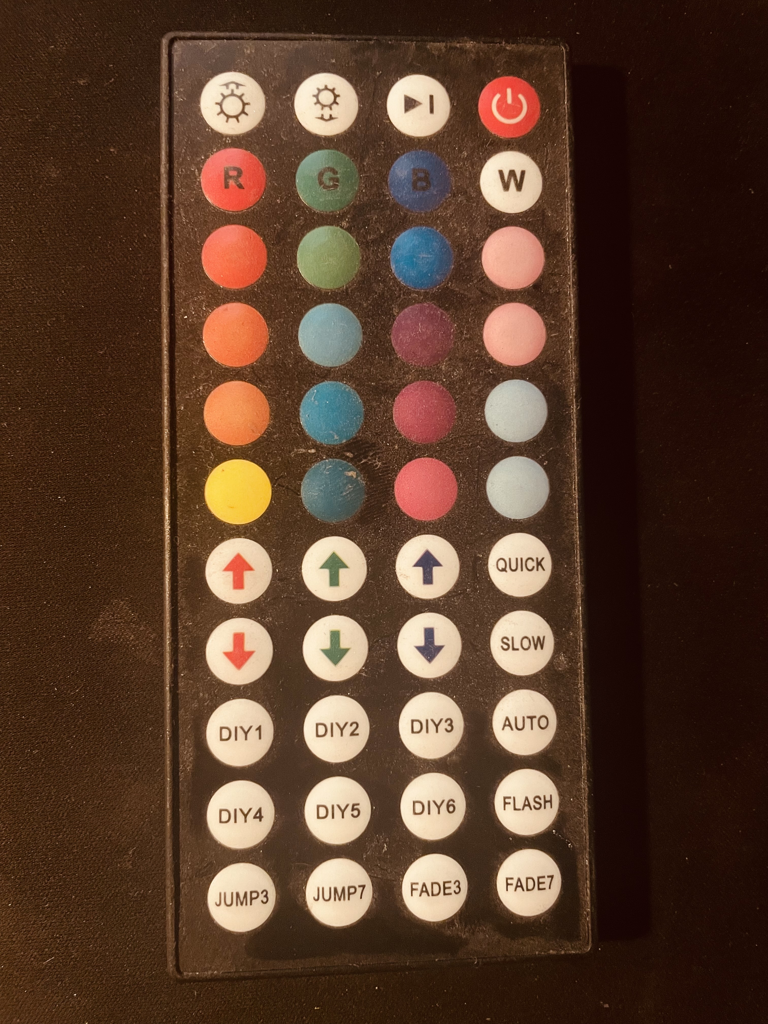 Oryginalny pilot RGB do LED taśmy