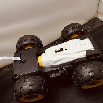 Samochodzik lego do konstrukcji figur na pilota 4WD