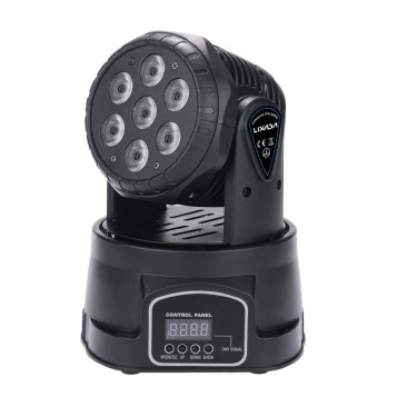 LIXADA DMX512 – głowa ruchoma led 4w1 (używany)