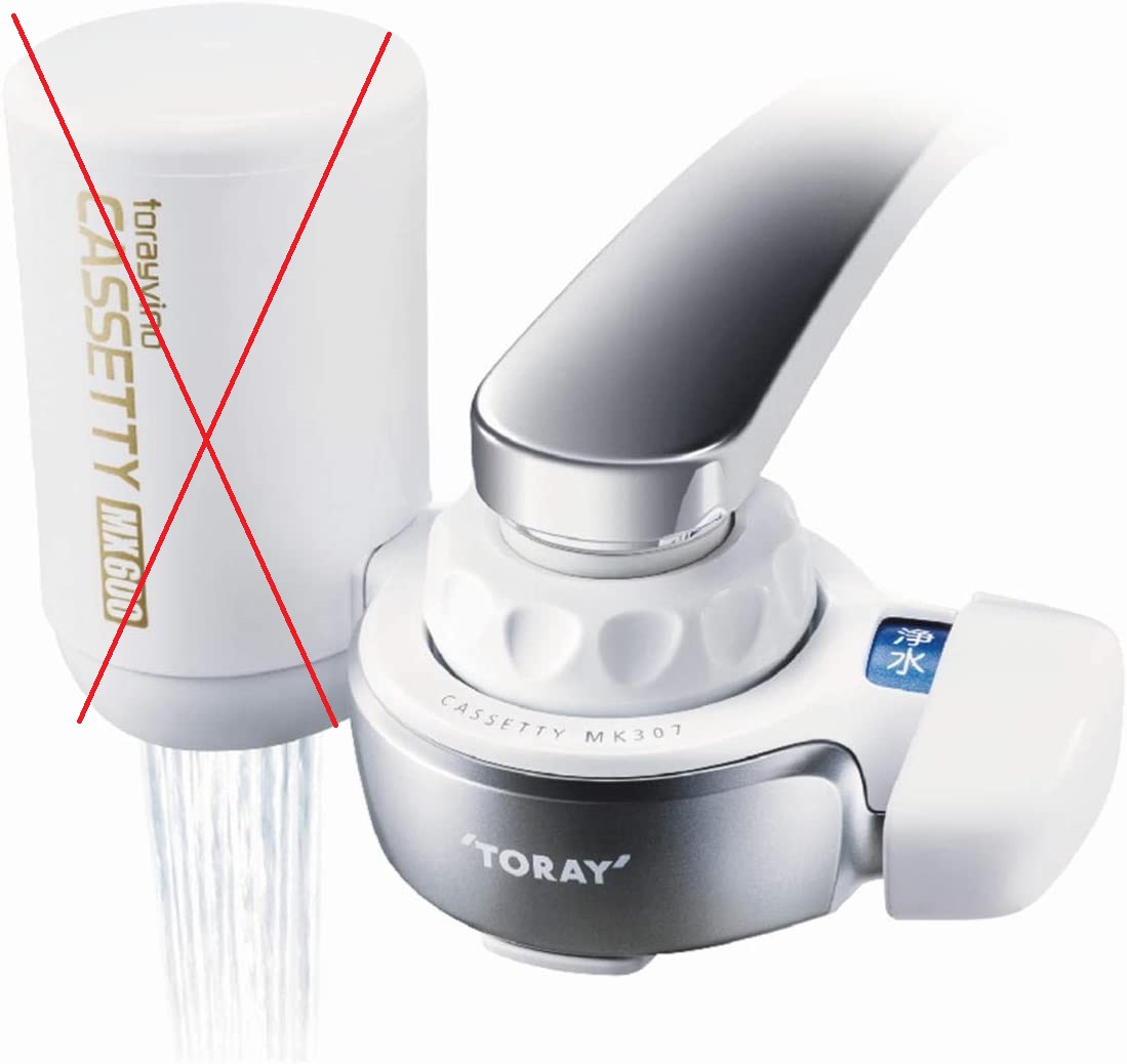 Oczyszczacz wody filtr nakrannowy Toray Torebino MK307