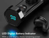 Słuchawki bezprzewodowe BOKMAN T2 Bluetooth 5.0 IPX5 iOS Android – zdjęcie 2