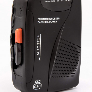 Osobisty odtwarzacz kasetowy/radio GPO