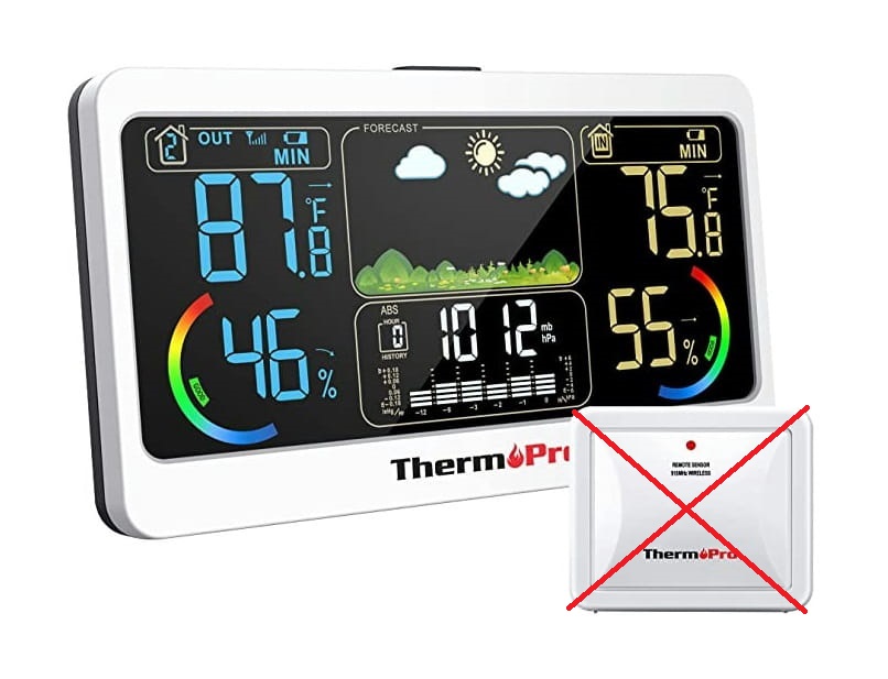 Stacja pogodowa z czujnikiem ThermoPro TP-68
