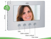 Dodatkowy monitor wewnętrzny ELRO DV477W-M – zdjęcie 2
