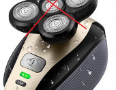 Elektryczna golarka rotacyjna 5 w 1 Shaver 4D bez głowic – zdjęcie 4