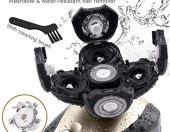 Elektryczna golarka rotacyjna 5 w 1 Shaver 4D bez głowic – zdjęcie 1