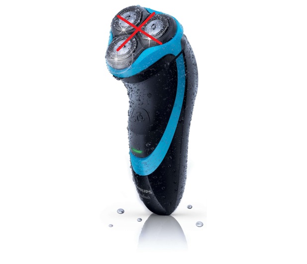 Golarka elektryczna PHILIPS AquaTouch AT 750 bez głowicy