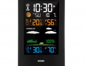 Stacja pogodowa MSMK MK3389 wyświetlacz LCD – zdjęcie 1