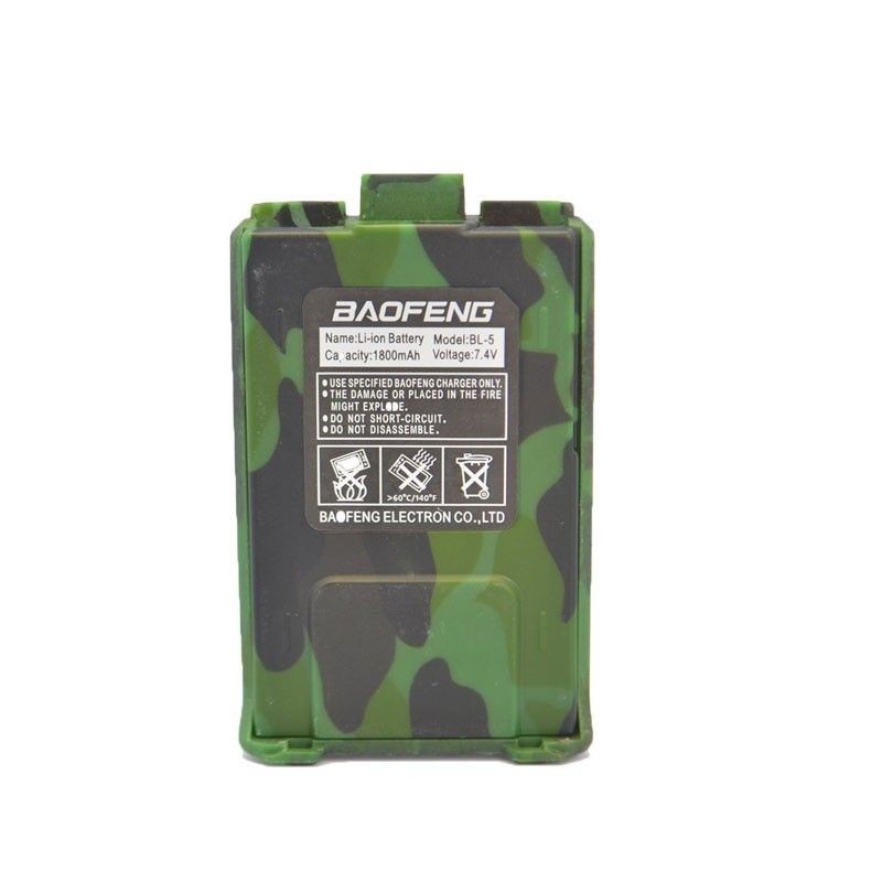 Akumulator bateria do krótkofalówki Baofeng UV-5R BL-5 CAMO