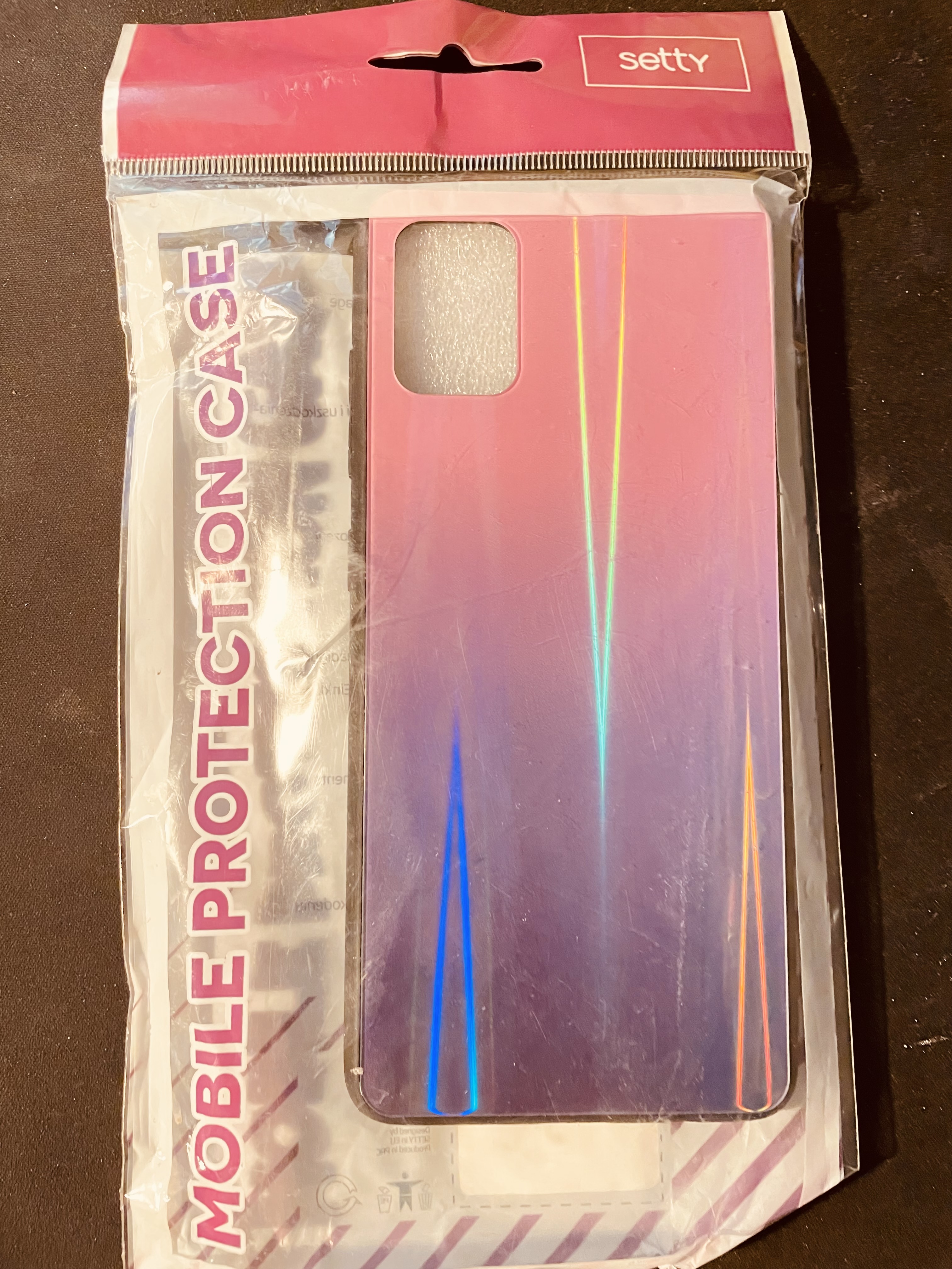 Etui pokrowiec Setty Samsung A51 różowy
