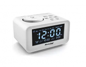 Małe cyfrowe radio FM z budzikiem REACHER K2-Pro – zdjęcie 4