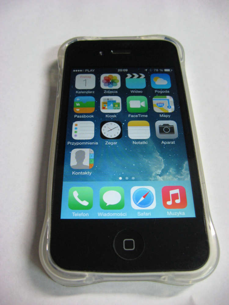 Silikonowe etui pokrowiec iPhone 4S jedyne takie