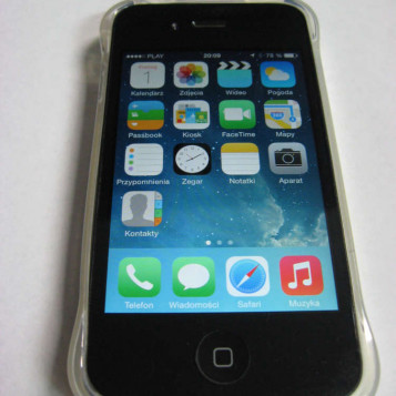 Silikonowe etui pokrowiec iPhone 4S jedyne takie