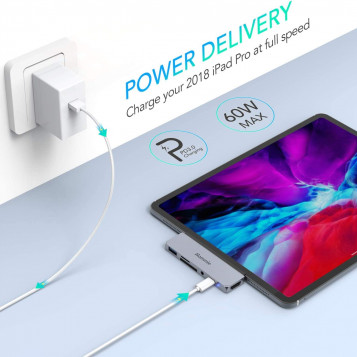Hommie – Multi-Port USB-C HUB 6w1 4K HDMI – ogłoszenie