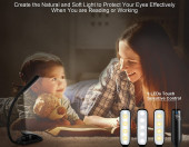 Lampka do czytania z czujnikiem dotykowym USB LED elastyczna – zdjęcie 2