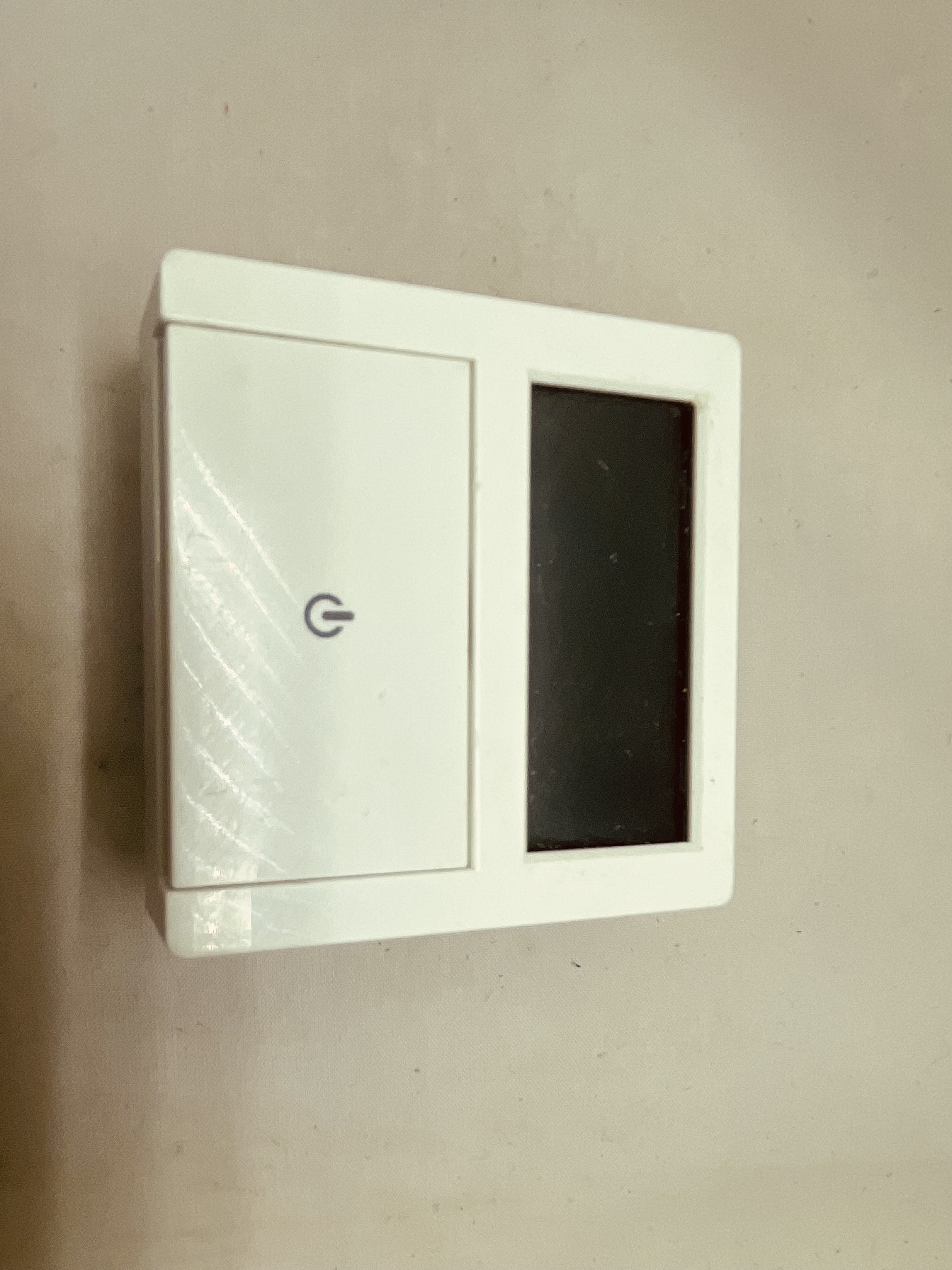 Programowalny wyświetlacz LCD biały