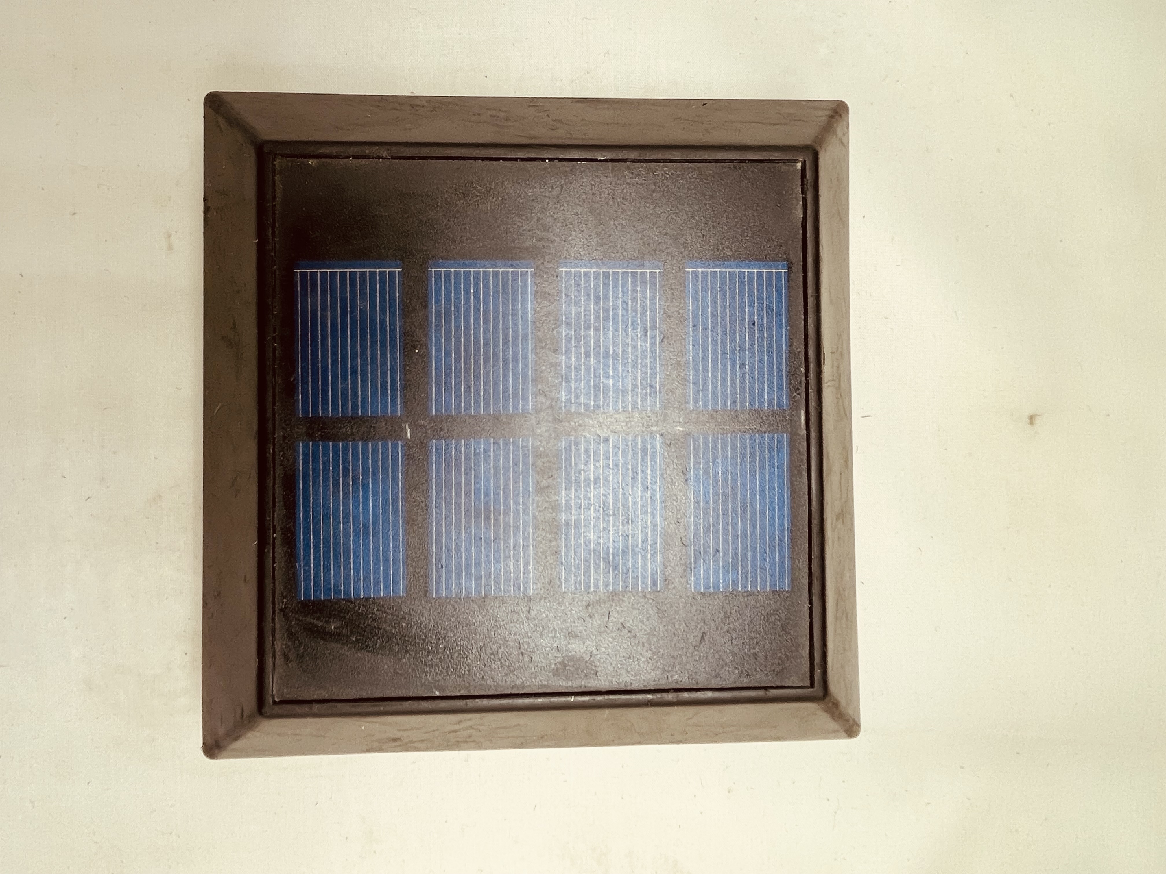 Lampka lampa solarna LED kwadratowa szybki montaż