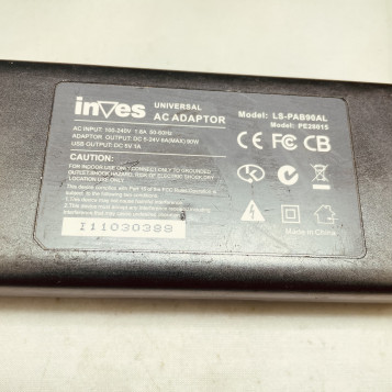 Ivnes LS-PAB90AL PE 28015 24V – zasilacz sieciowy (używany)