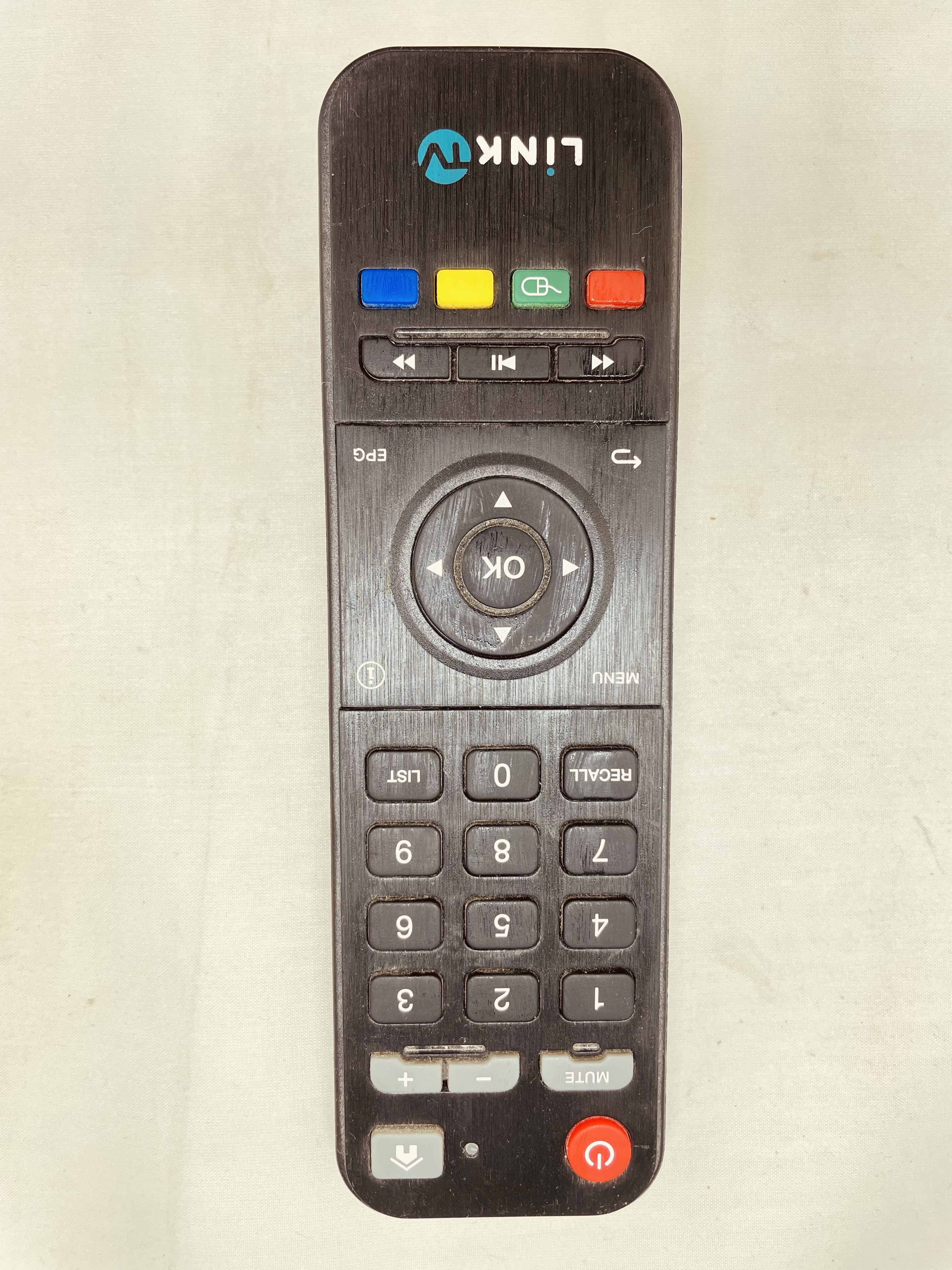 Multimedialny pilot do dekodera tunera LinkTV