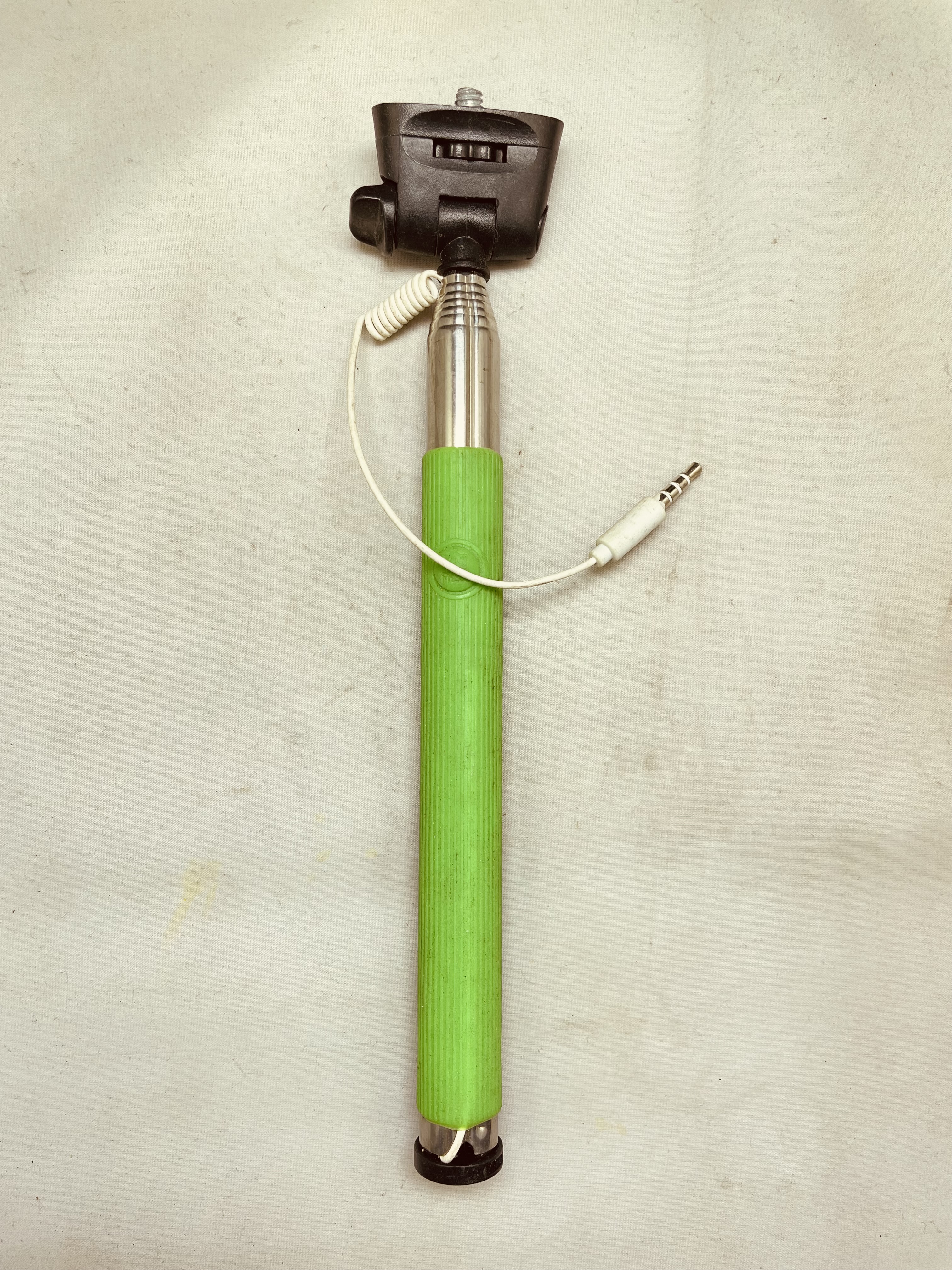 Kijek do selfie stick monopod statyw pilot Bluetooth zielony