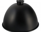 Klosz reflektor czasza do lamp i oprawek E27 27cm czarny – zdjęcie 3