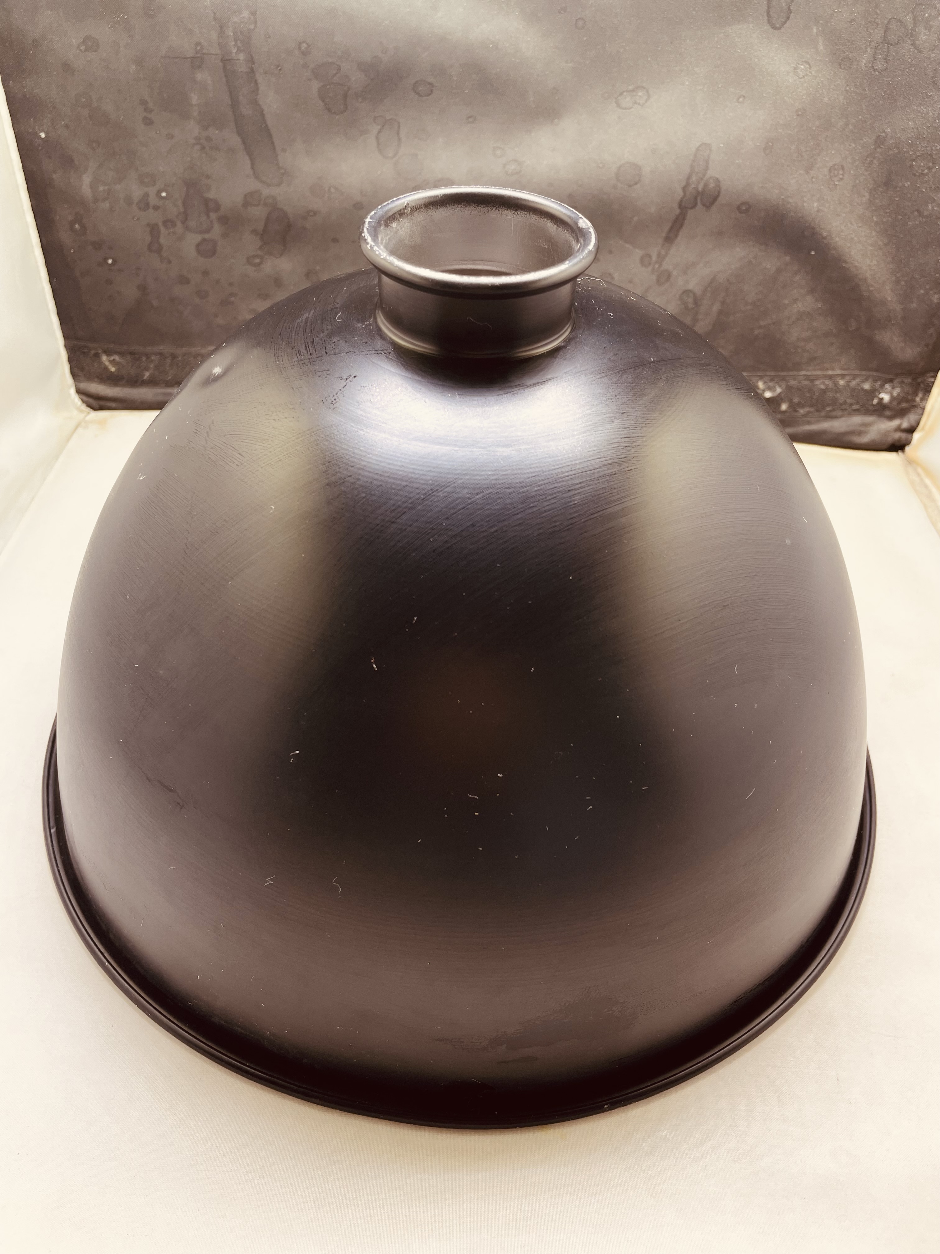 Klosz reflektor czasza do lamp i oprawek E27 27cm czarny