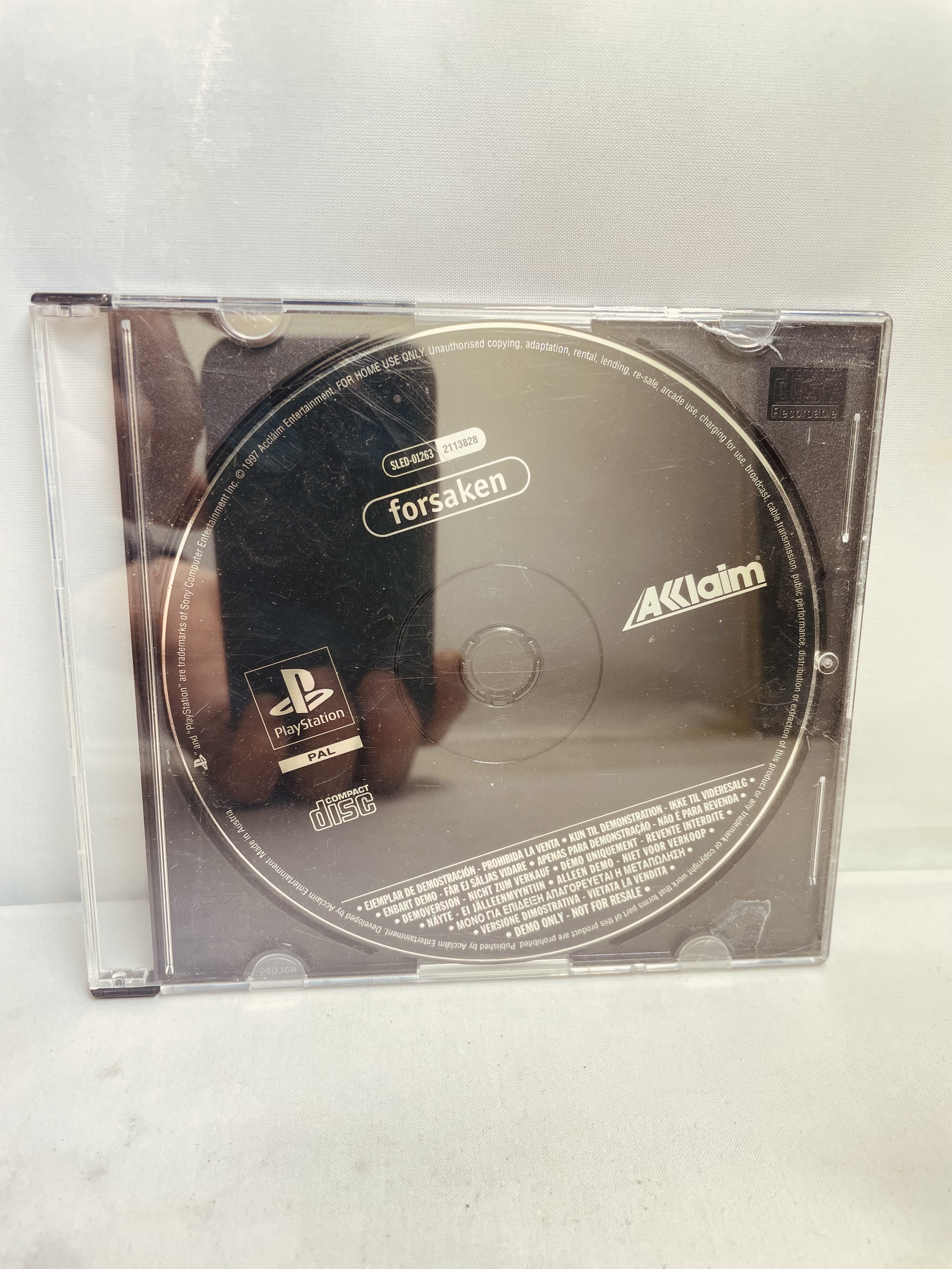 Gra strzelanka Forsaken PS PlayStation DE