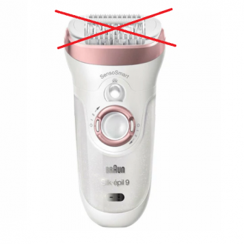 Depilator Braun Silk epil 9 5377 wodoodporny bez głowicy
