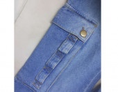Spodnie jeansy szerokie 100% bawełna unisex – zdjęcie 3