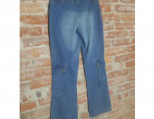 Spodnie jeansy szerokie 100% bawełna unisex – zdjęcie 1
