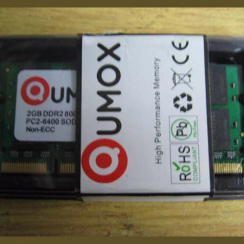 Pamięć ram Qumox 2GB 667MHz CL5 (używany)