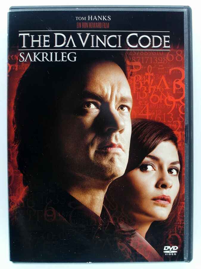 Płyta DVD film The DaVinci Code Sakrileg Tom Hanks