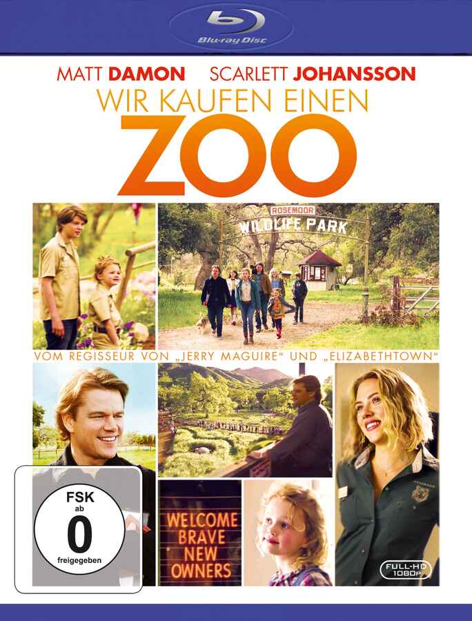 Płyta DVD film Kupiliśmy zoo Wir kaufen einen Zoo DE