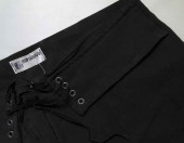 Eleganckie spodnie damskie z luźnego materiału Euronova – zdjęcie 1