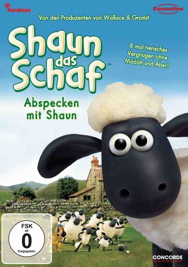Płyta DVD film Shaun das Schaf 1 Abspecken mit Shaun DE