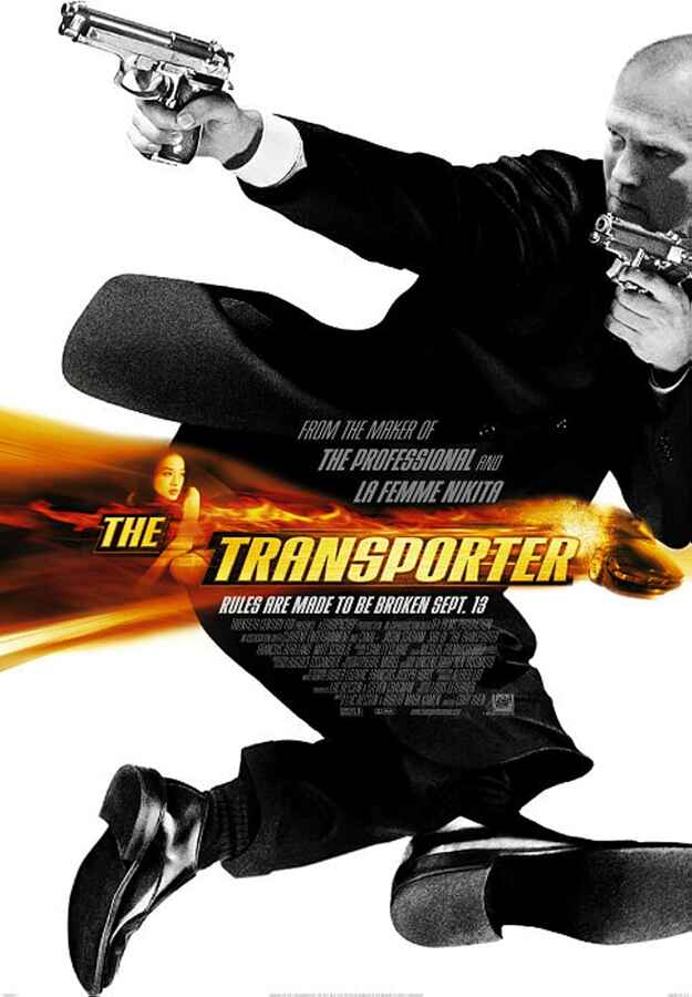 Płyta DVD film The Transporter Jason Statham DE