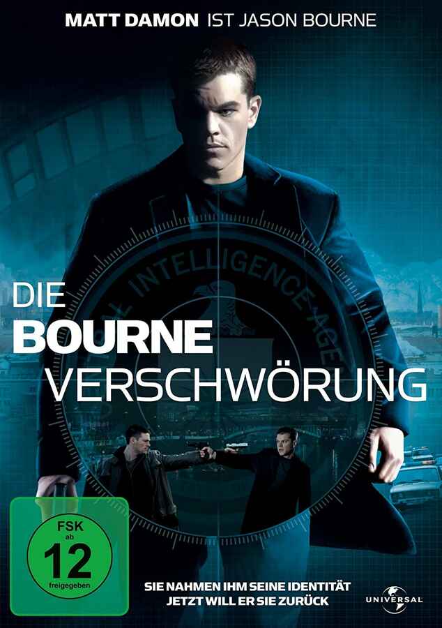 Płyta DVD film Tożsamość Bourne'a Matt Damon DE