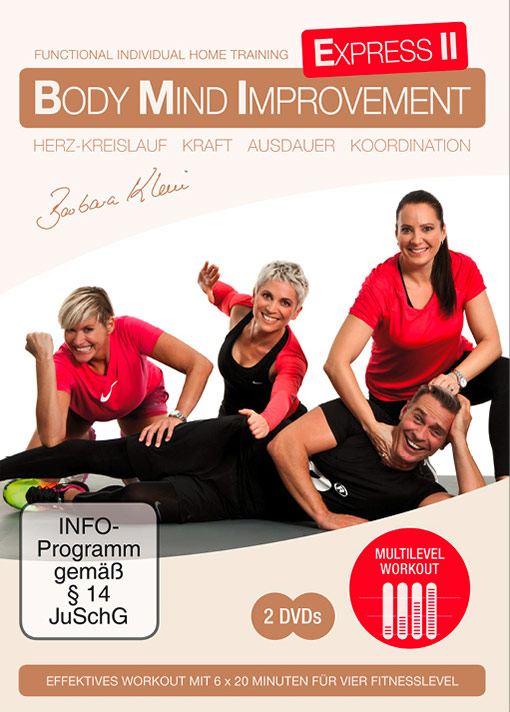 Płyta DVD film Body Mind Improvement Express DE