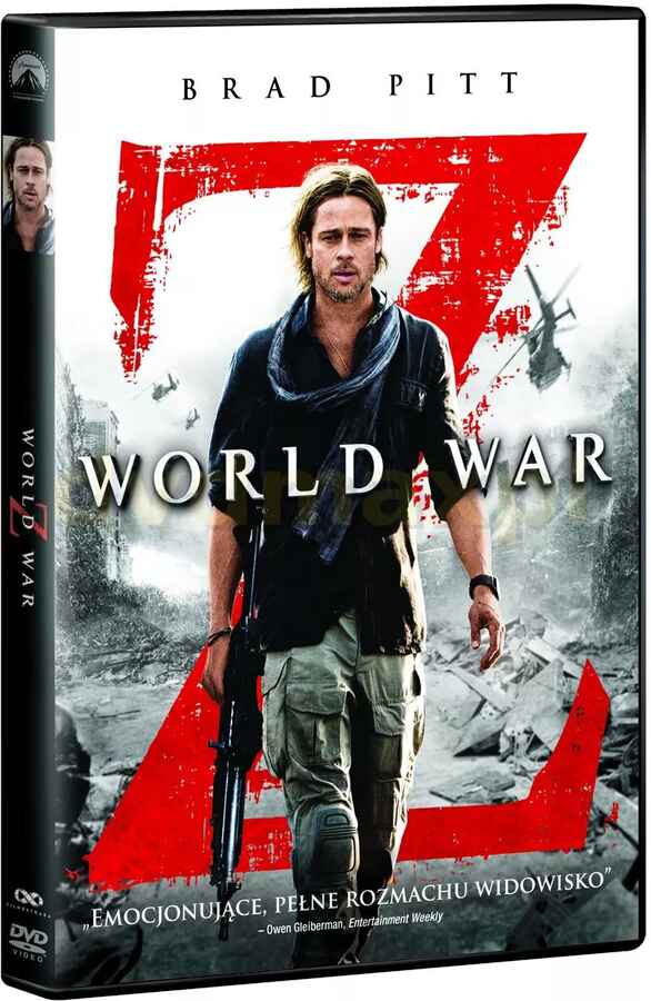 Płyta DVD film World War Z Brad Pitt DE