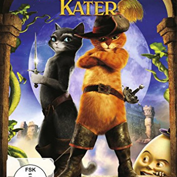 Płyta DVD film Kot w butach Gestiefelter kater DE