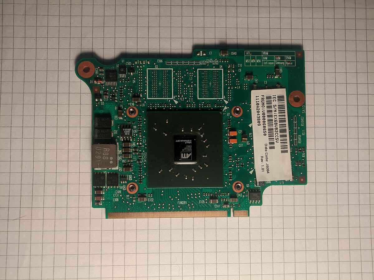 Karta graficzna do laptopa TOSHIBA SATELLITE 216PMAKA13FG