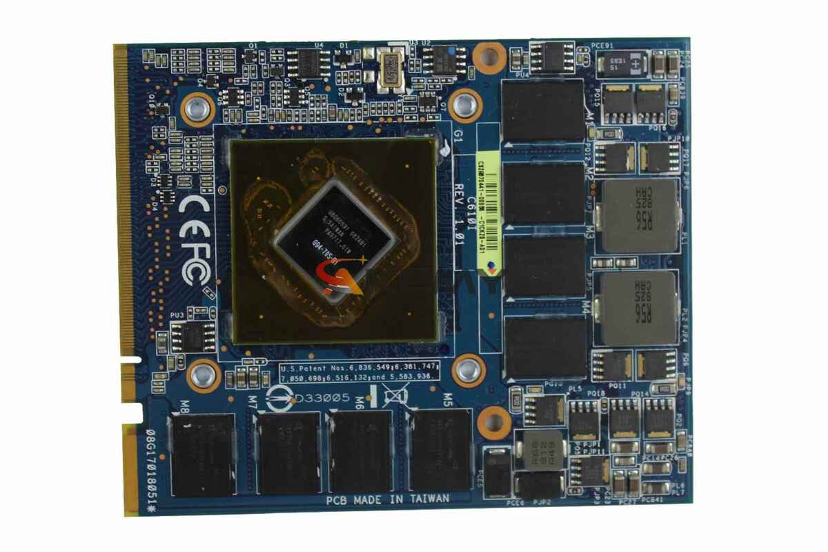 Karta graficzna do laptopa Asus G71G MN9800M G94-705-B1