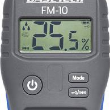Wilgotnościomierz do materiałów Basetech FM-10 nieinwazyjny