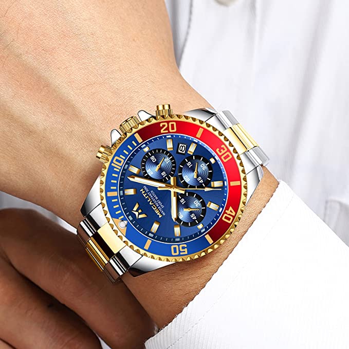 Wielofunkcyjny zegarek męski chronograf MEGALITH