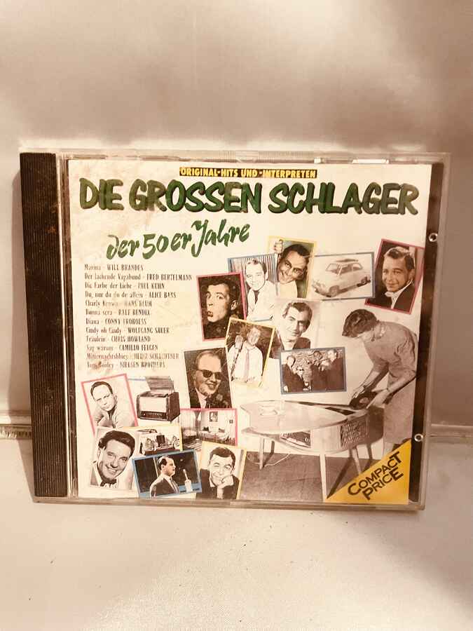 Płyta kompaktowa Die Grossen Schlager der 50er Jahre [CD]