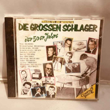 Płyta kompaktowa Die Grossen Schlager der 50er Jahre [CD]